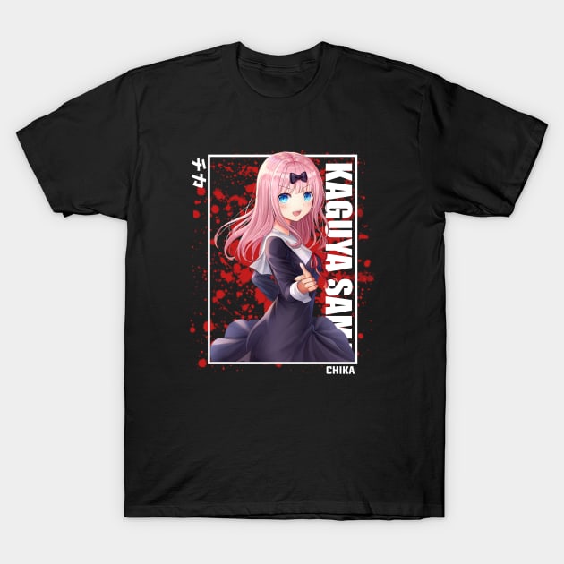 Chika Fujiwara Kaguya Sama T-Shirt by Otaku Emporium